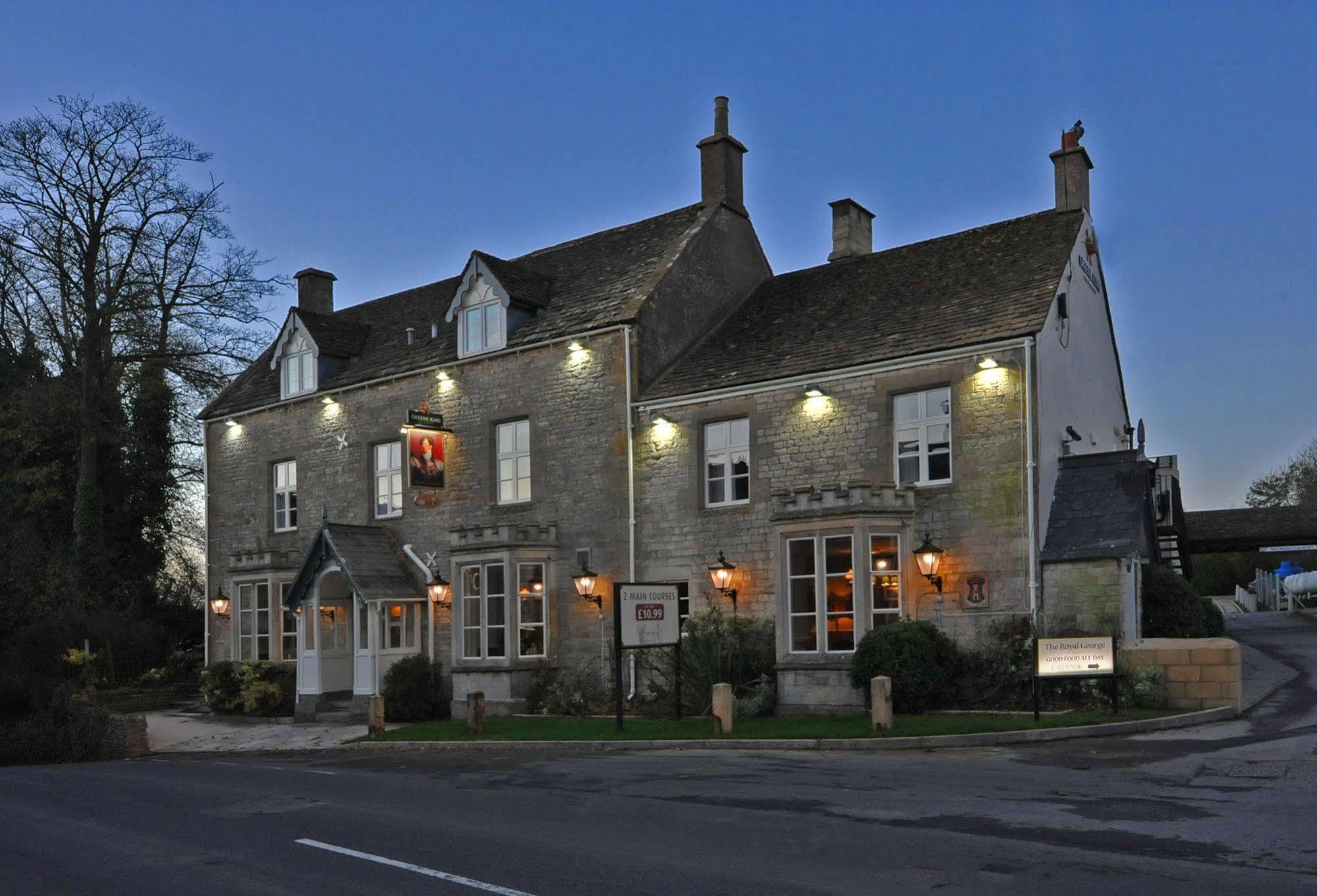 Royal George Hotel By Greene King Inns Бирдлип Экстерьер фото